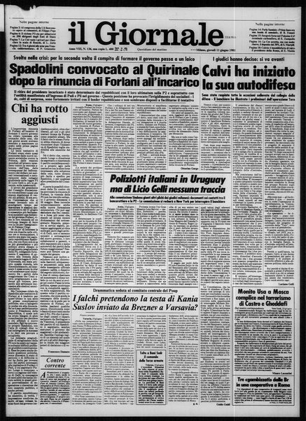 Il giornale nuovo : quotidiano del mattino